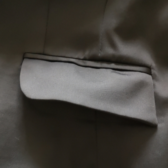 NWOT Black Notch Collar Blazer - Picture 3 of 16